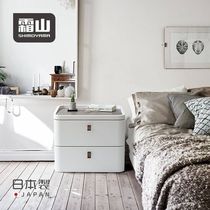 Frost Mountain Japan Import Drawer-Type Containing Cabinet Baby Wardrobe Bed Head Cabinet Plastic Five Bucket Closet Finishing Cabinet