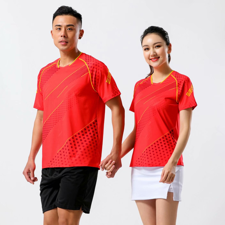 New table tennis suit suit men and women sports training to serve national team Open match team uniforms speed dry-Taobao
