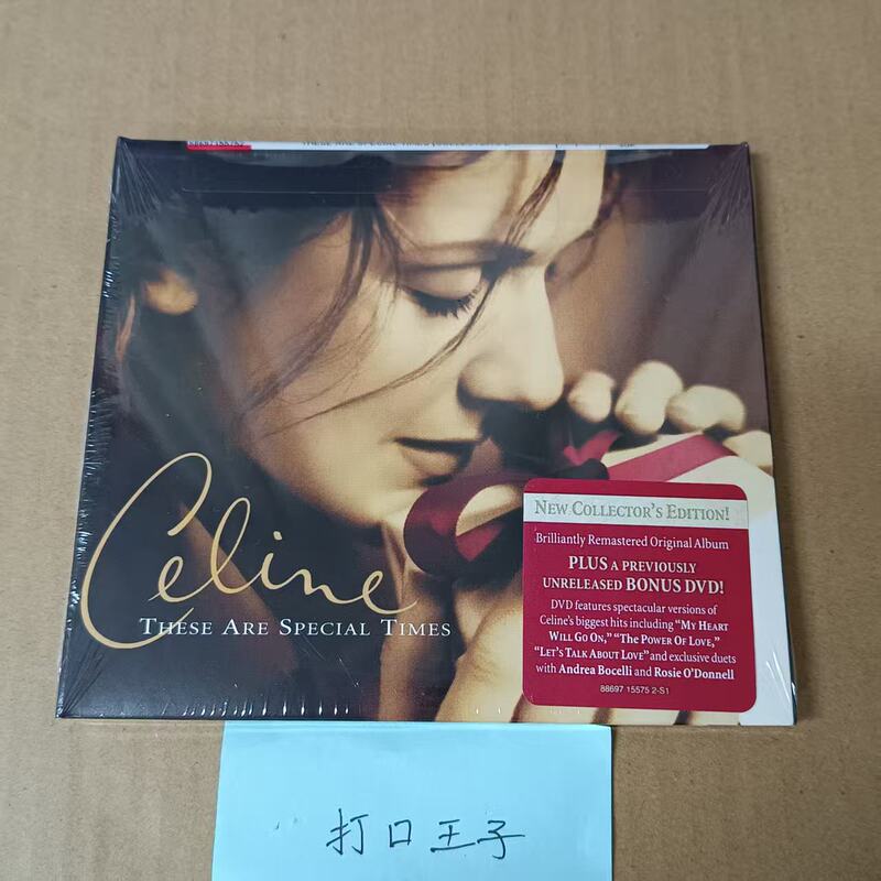 In Stock, Unopened Celine Dion These Are Special Times Pop Cd+Dvd C1154
