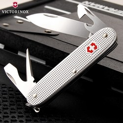 ຕົ້ນສະບັບຂອງແທ້ຈິງ Victorinox Swiss Army ມີດ 91MM Pioneer 0.8201.26 ອາລູມິນຽມແຜ່ນໃບຄ້າຍຄືມີດສະວິດເຊີແລນ multi-functional