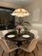 Cream Style Restaurant Chandelier, Petal Design Chandelier, Chinese Restaurant Round Table Atmosphere Light, B&B Hotel Light