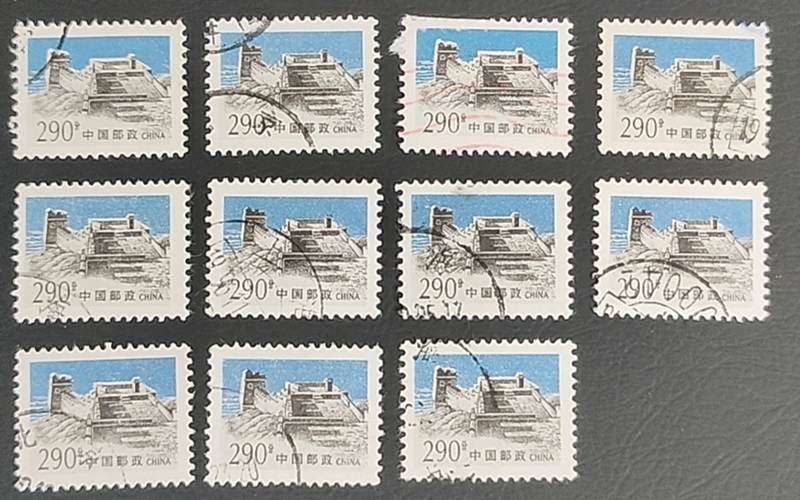 (Sunshine Mailspring Society) Stamps 28 Great Wall loose ticket 290 to be sold-Taobao