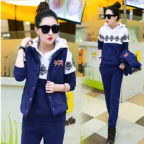 15 Autumn Winter Less Women Dress 13 Junior High School Students 14 Plus Suede Thickened Sport 16 Girl 17 Year Old Clothing Three Suits