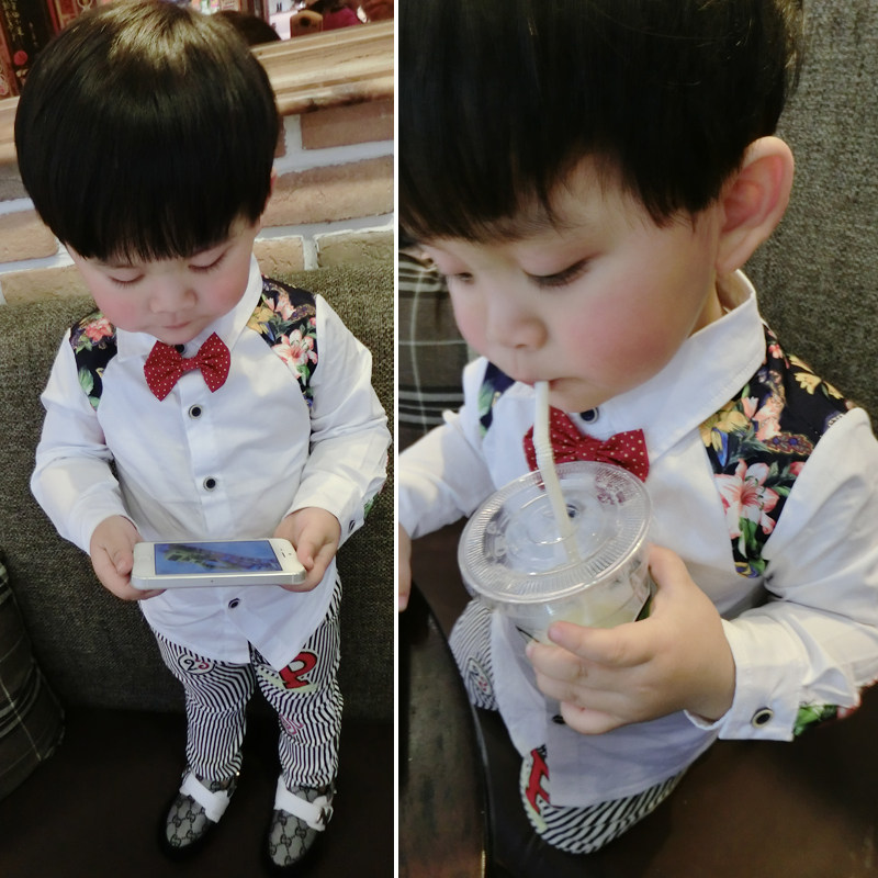 Chemise garcon à manche longue - Ref 2073153 Image 27