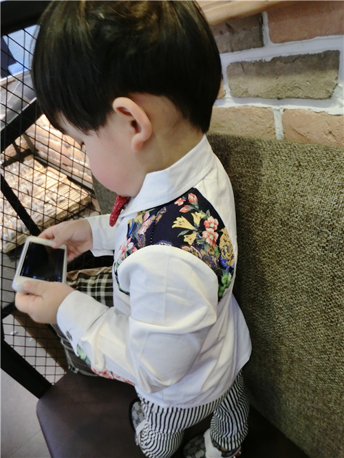 Chemise garcon à manche longue - Ref 2073153 Image 22