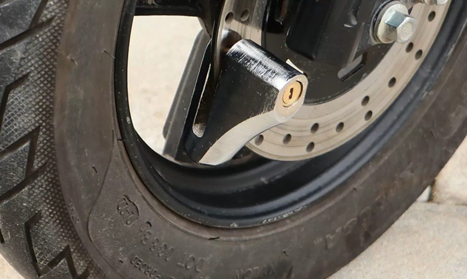 велозамок 自行车电动车防盗锁方便携带锁碟刹锁摩托车锁防盗锁山地自行车锁