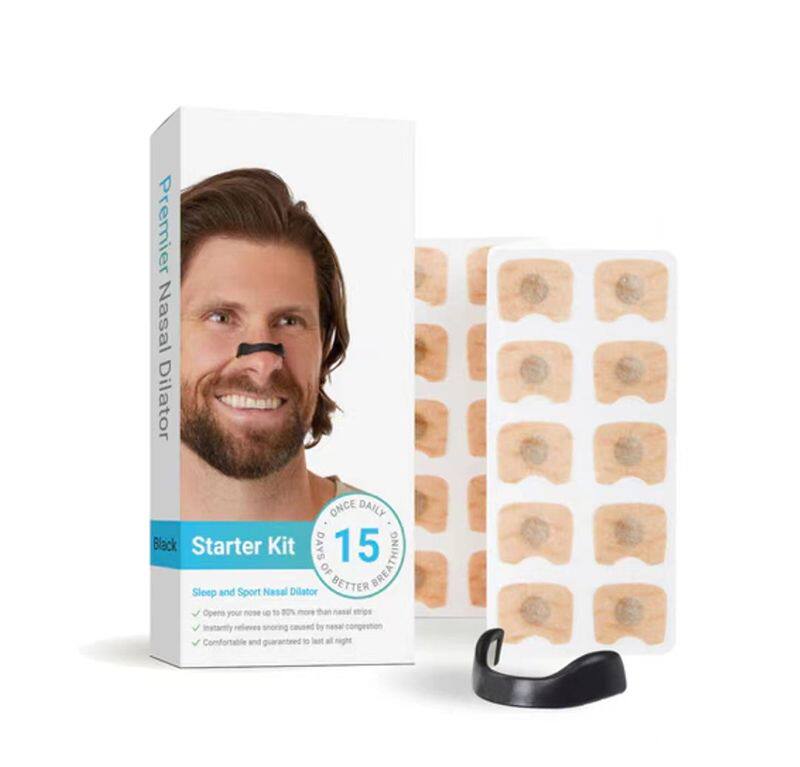 Анти-храп продукты 鼻腔呼吸扩张器磁吸性鼻带贴片鼻子鼻孔通气扩鼻呼吸神器防打呼