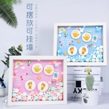 Детские отпечатки рук и ног для новорожденных для младенца, сувенир, фоторамка, отпечаток рук, чернильная подушечка