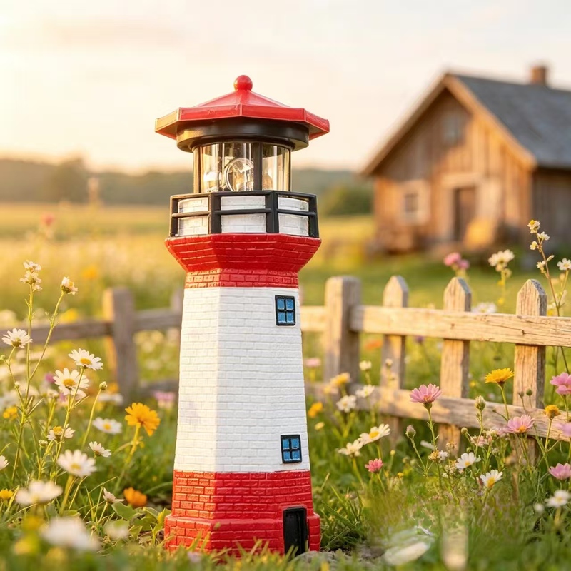Solar-Powered Ornaments, Luminous Rotating Lighthouse Toys, Lighthouse Ornaments, Landscape Lighthouse Models, Landscape Lighting, Night Lights Solar-Powered Ornaments, Luminous Rotating Lighthouse Toys, Lighthouse Ornaments, Landscape Lighthouse Models, Landscape Lighting, Night Lights