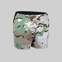 Youjia UG mens lightweight quick-drying back pocket design running shorts three-piece seamless lining