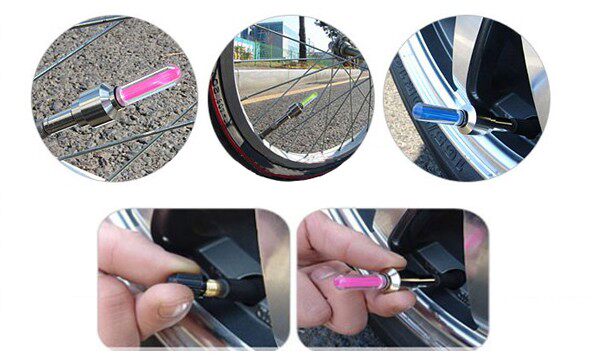 Lumière vélo - feux de Valve - Ref 2398570 Image 5