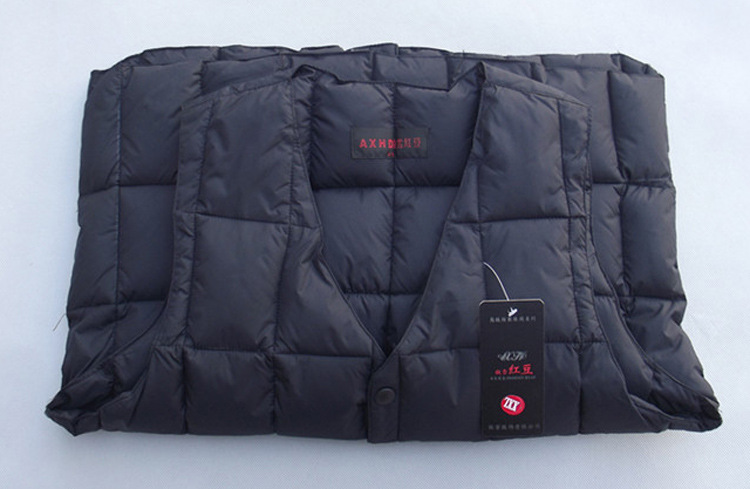 Áo vest cổ chữ V cho nam mặc mùa thu đông Các mẫu áo vest nam trung niên cotton vest vest nam trung niên dày vest ấm áp áo lông cừu