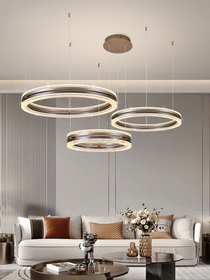 Living Room Chandelier, Italian Designer, Light Luxury, High-End Feel, Hall Lamp, Modern Minimalist Dining Room, Bedroom, Study Room Lighting Fixtures