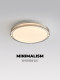 Italian Minimalist Bedroom Living Room Ceiling Lamp Modern Simple Full Spectrum High-End Atmospheric Light Luxury Study Room Lamps