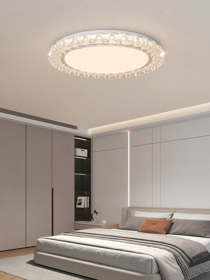Italian Minimalist Living Room Ceiling Lamp, Simple and Modern, Full-Spectrum Eye Protection, Suitable for Hall, Room, Dining Room, Bedroom Lighting