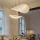 Wabi-Sabi Style Restaurant Chandelier, Modern Minimalist Designer Creative Personality Art Silk Luxury Guesthouse Tea Room Living Room Lighting Fixtures