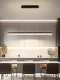 Italian-Style Restaurant Chandelier, Modern Minimalist High-End Designer Linear Strip Light, Light Luxury Dining Table Island Minimalist Lighting Fixture
