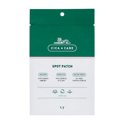 韩国VT范特CICA老虎痘痘贴装隐形急救净消痘贴护肤12枚旗舰店正品