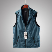 Mesh lining South Korean riding Machia outdoor sports windproof road car Mountaineering men standout sleeveless jacket