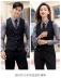 Suit vest nam chú rể váy cưới người đàn ông tốt nhất vest mỏng phù hợp với kinh doanh chuyên nghiệp mặc chính thức - Dệt kim Vest