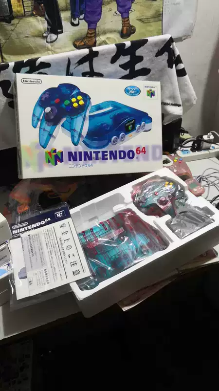 Nintendo Blue qua máy chơi game N64 80 sau khi cảm thấy phim máy retro và đạo cụ truyền hình làm đẹp thương mại Chen triển lãm - Kiểm soát trò chơi