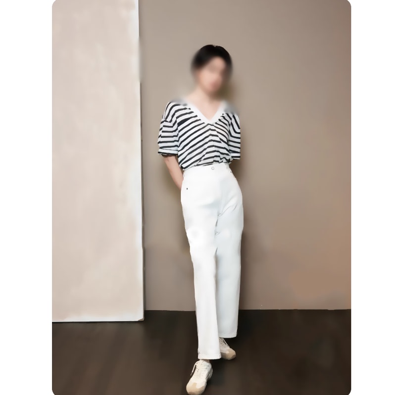 Jeans 2025 Summer New Product Turkish Cotton White
