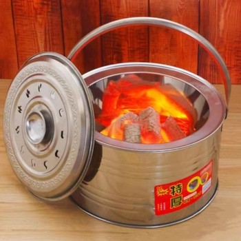 Old-fashioned charcoal stove charcoal stove new home barbecue stove housewarming barbecue outdoor heating stove charcoal