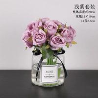 Розовый фиолетовый костюм (отправить вазу)