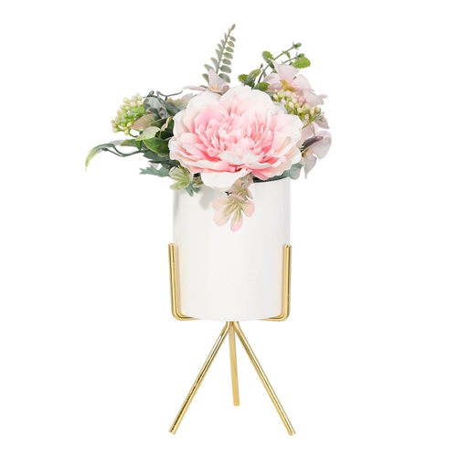 Северный фальшивый цветочный моделирование цветы домашняя гостиная отделка журнальный столик