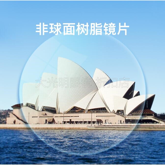 Counter 1 56 1 60 1 67 1 71 1 74 ultra-thin aspheric resin anti-radiation glasses lens