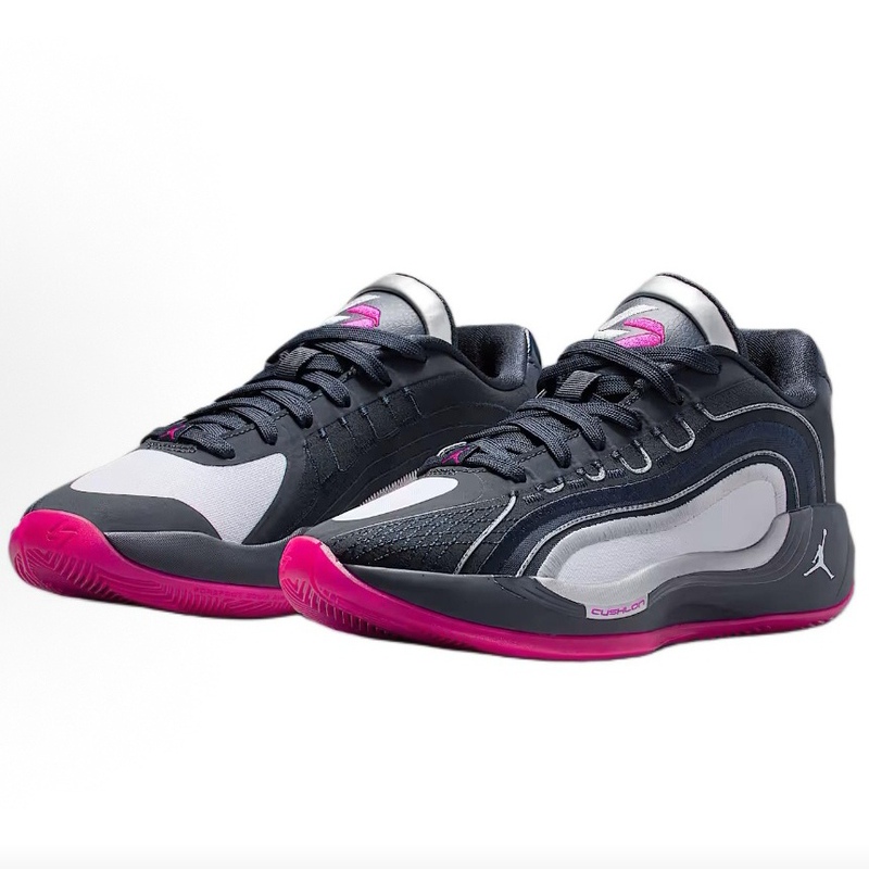 Jordan Luka 4 Kids' Black/Pink Versatile Comfortable Stylish Low-Top Basketball Shoes Hj5225-400