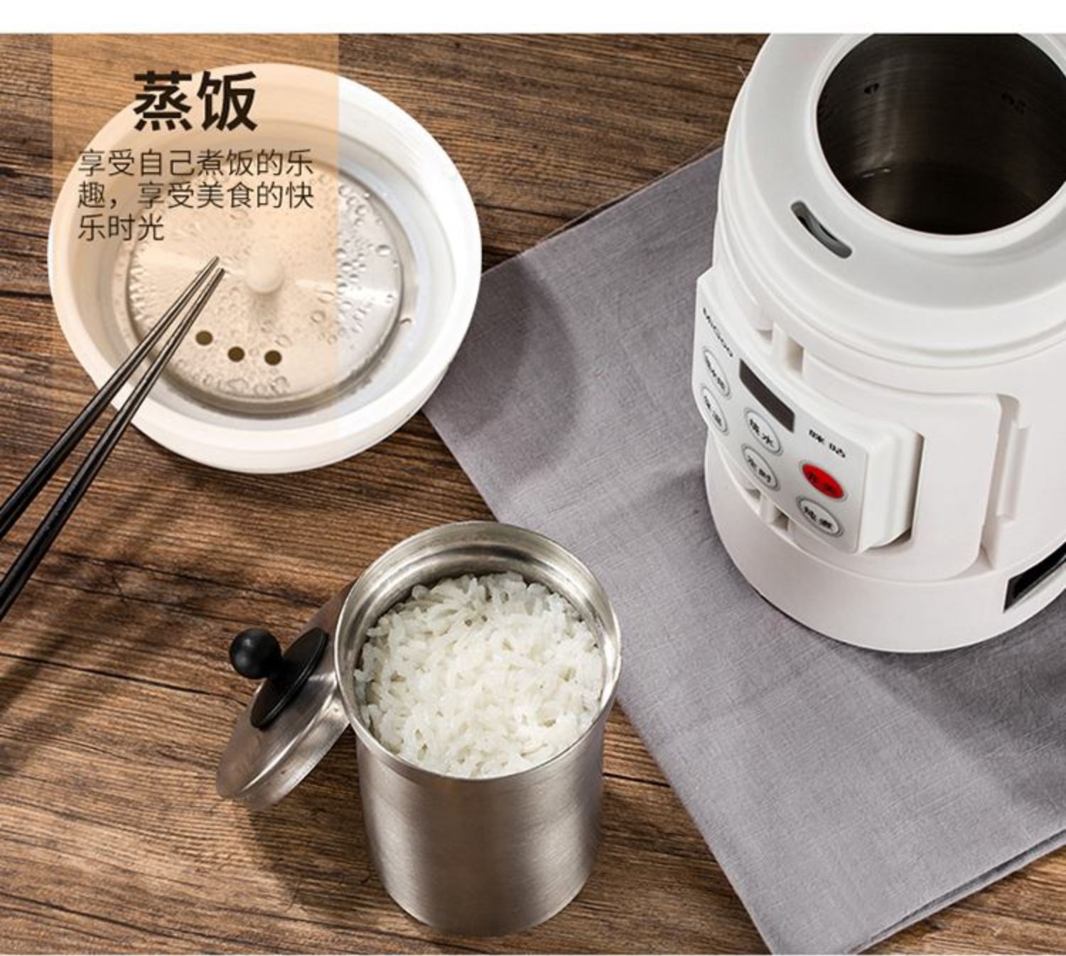 ấm siêu tốc fujika Kettle ấm đun nước điện nhỏ mini du lịch gấp di động ký túc xá nhỏ nấu cháo bề mặt cách nhiệt - ấm đun nước điện bình siêu tốc asanzo