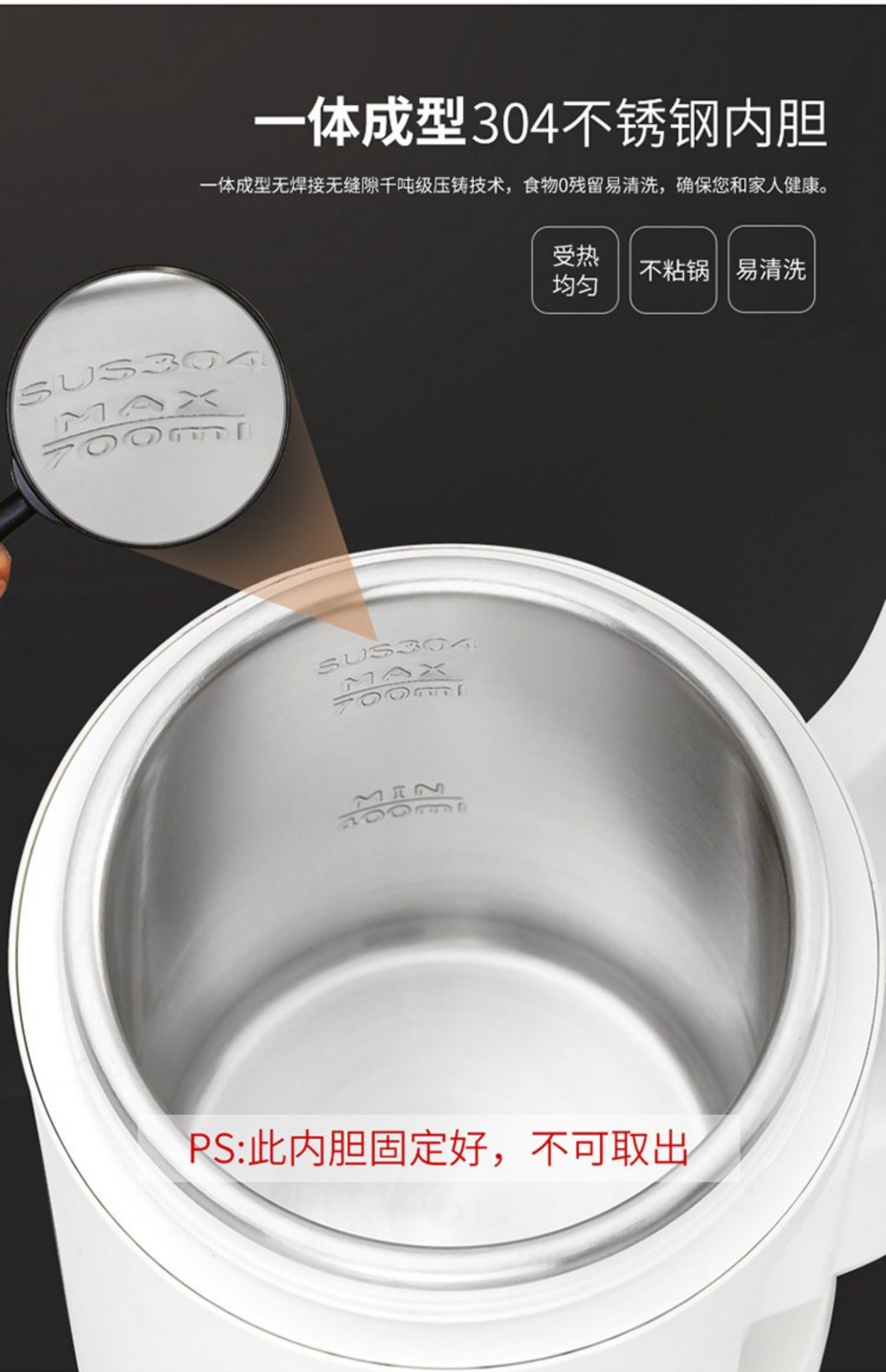 Kettle ấm đun nước điện nhỏ mini du lịch gấp di động ký túc xá nhỏ nấu cháo bề mặt cách nhiệt - ấm đun nước điện bình siêu tốc bluestone