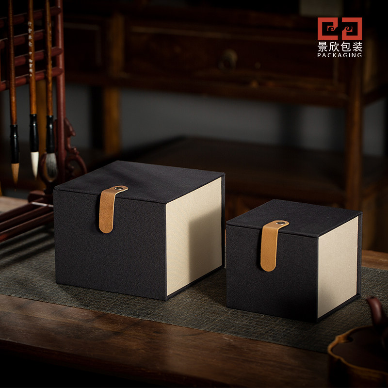 Jingxin Packaging Zisha teapot teacup cup teapot gift box Jianzhan packaging box single cup master cup small brocade box - Taobao