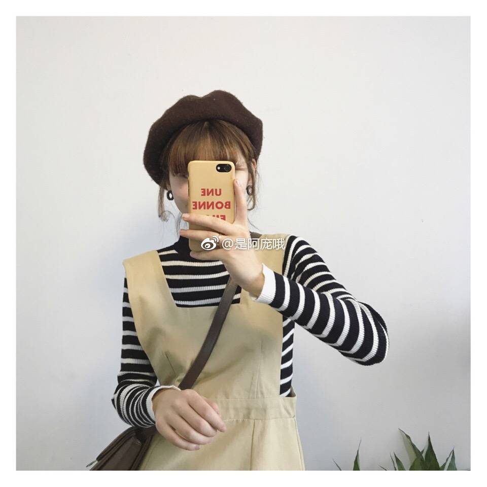 Berry thích bạn và niềm vui Mùa xuân và mùa thu mới dây đeo bên hông của chiếc váy chữ A hoang dã gồ ghề đầm suông chữ a