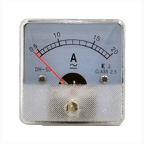 DH-50 AC DC voltage ammeter pointer type mechanical meter head generator with external dimension 50X50mm