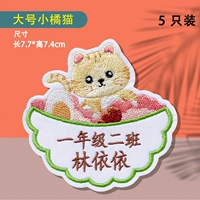 5 упаковок больших оранжевых котов