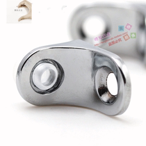 High-grade alloy laminate plate support partition nail L-type glass tow cabinet laminate nail with suction cup partition pin