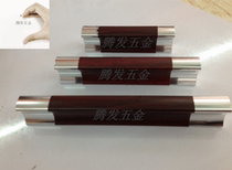 Solid thickened modern minimalist space aluminum alloy wood grain handle cabinet kitchen drawers wardrobe door furniture handle