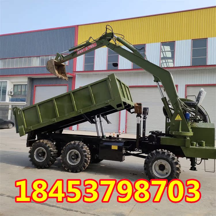 Four unlike four - drive agricultural track excavator with car excavator for direct vehicle excavator