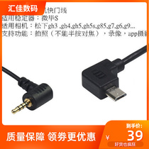 MicroBi S stabilizer Panasonic gh4 gh5 gh5 gh6 g7 g9g85 g9g85 camera shutter video control wire weehill