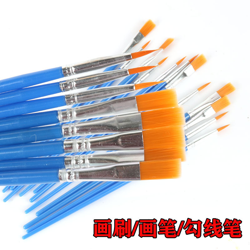 Children's hook line pen row pen painting pen graffiti paint color brush kindergarten art diy material line pen