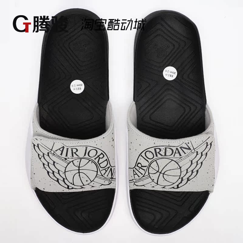 Tengjun Sports NIEK Air Jordan AJ Dép thể thao thông thường nam 555501 AA2517 dép gucci nam
