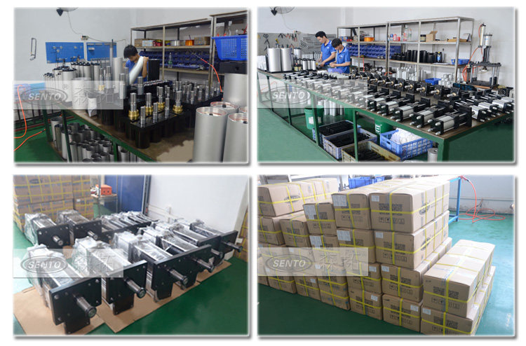 森拓在售标准型增压缸,1T到40T增力缸,大吨位增压缸可定制非标 气液增压缸,森拓增压缸,增压缸厂家