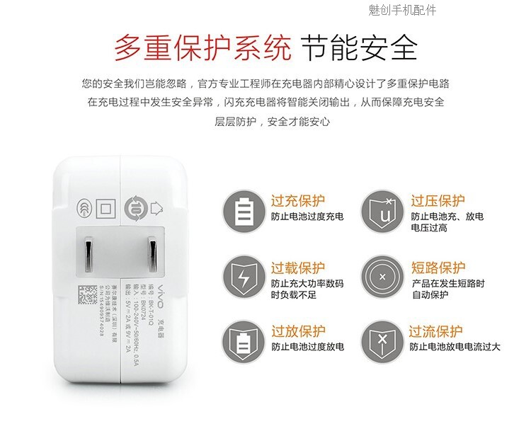 chargeur VIVO pour téléphones BBK BBK - Ref 1294315 Image 7