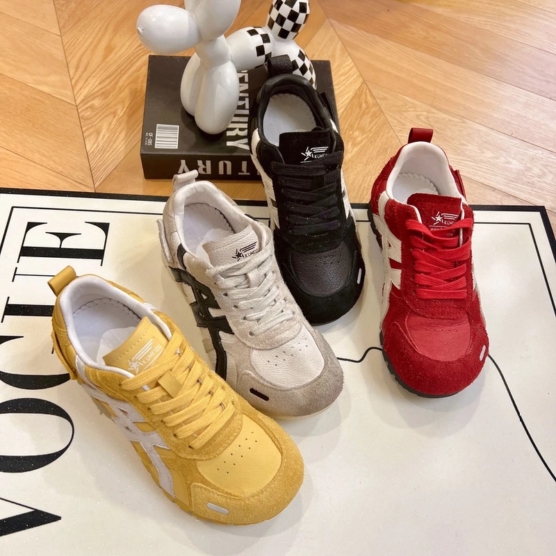 First-Layer Cowhide and Sheepskin Lining Sneakers for Women, Sizes 35-43, Soft Sole, Soft Surface, Korean Genuine Leather, Spring Fashion First-Layer Cowhide and Sheepskin Lining Sneakers for Women, Sizes 35-43, Soft Sole, Soft Surface, Korean Genuine Leather, Spring Fashion