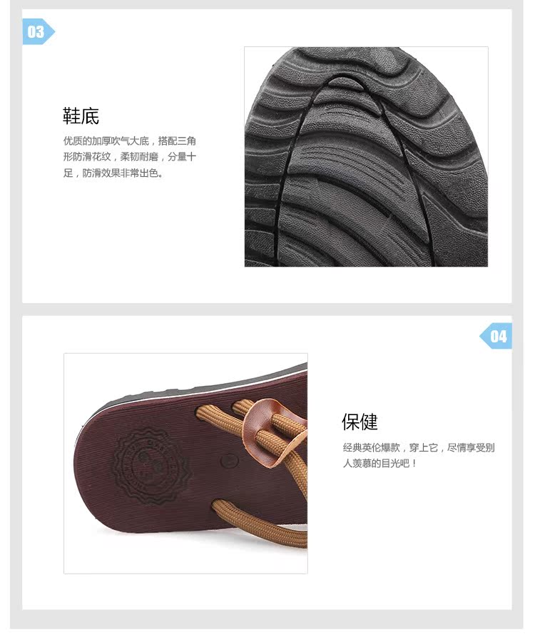 Hai mảnh dép mới của nhà máy trực tiếp dép nam triều chống trượt dép sáng tạo nam dép sandal nam hàng hiệu