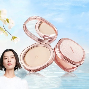 花西子玉容纱有色粉饼+粉扑