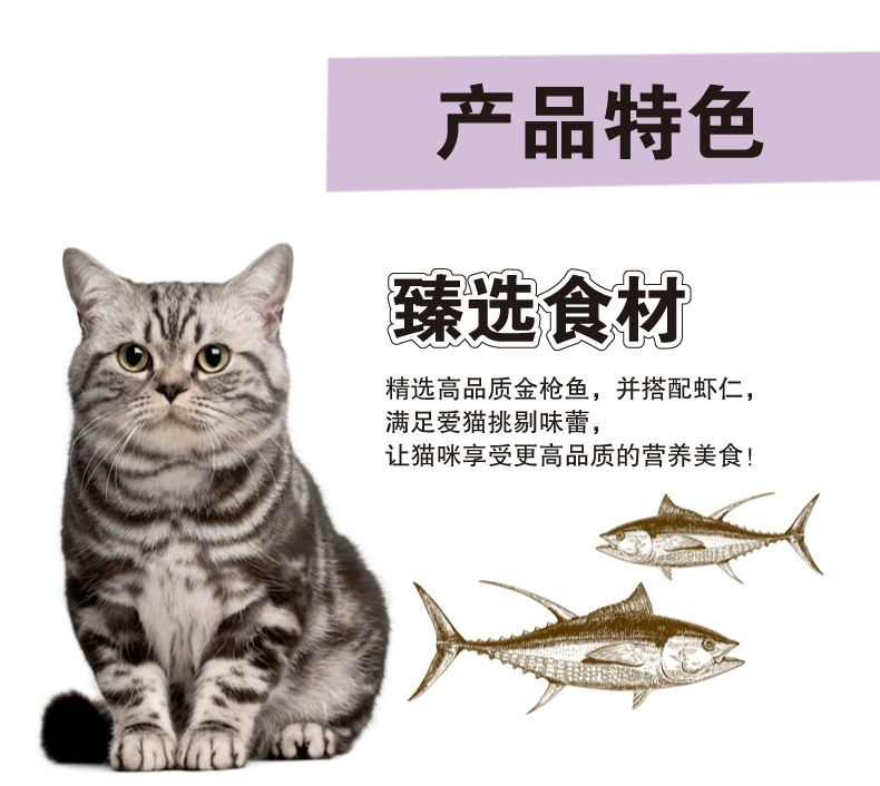 Mèo nghịch ngợm mèo hộp ăn trưa mèo đóng hộp vào mèo tươi gói mèo ướt thức ăn thịt dán mèo ăn nhẹ vỗ béo 6 lon - Đồ ăn nhẹ cho mèo