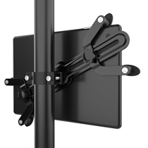 Tablet PC Live Bracket Snapback type iPad General support shelves Multi-functional round tube pair of card metal clips